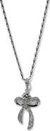 Nadri Eros Bow & Cubic Zirconia Pendant Necklace