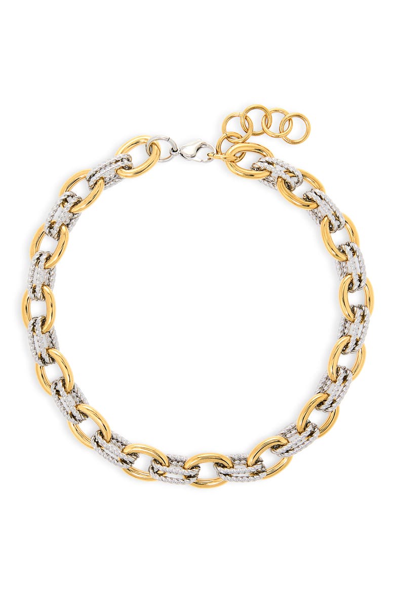 Roxy Necklace, Main, color, SILVER/ GOLD