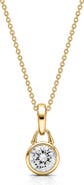 Roseate TreasureLock Lab Grown Diamond Heart Pendant Necklace