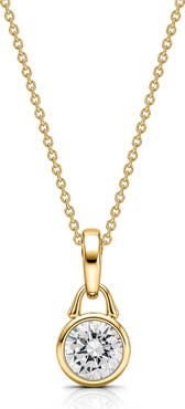 Roseate TreasureLock Lab Grown Diamond Heart Pendant Necklace
