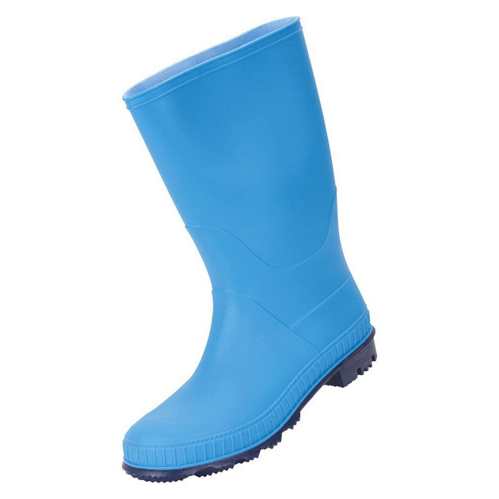 Childrens/Kids Plain Galoshes, Alternate, color, Blue