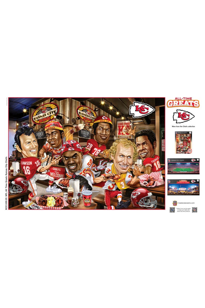 Kansas City Chiefs 500 Piece Puzzle, Alternate, color, Multicolor