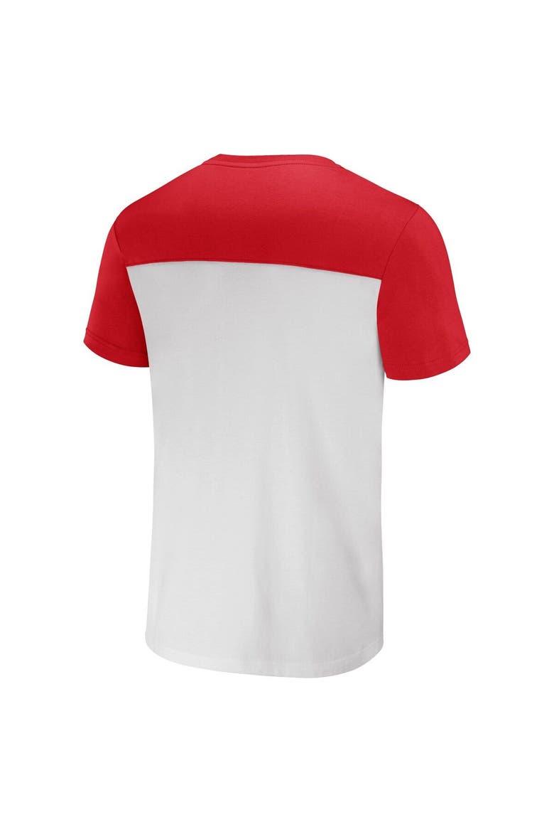 Men's NFL x Darius Rucker Collection by Fanatics Cream Kansas City Chiefs Colorblocked T-Shirt, Alternate, color, Cream
