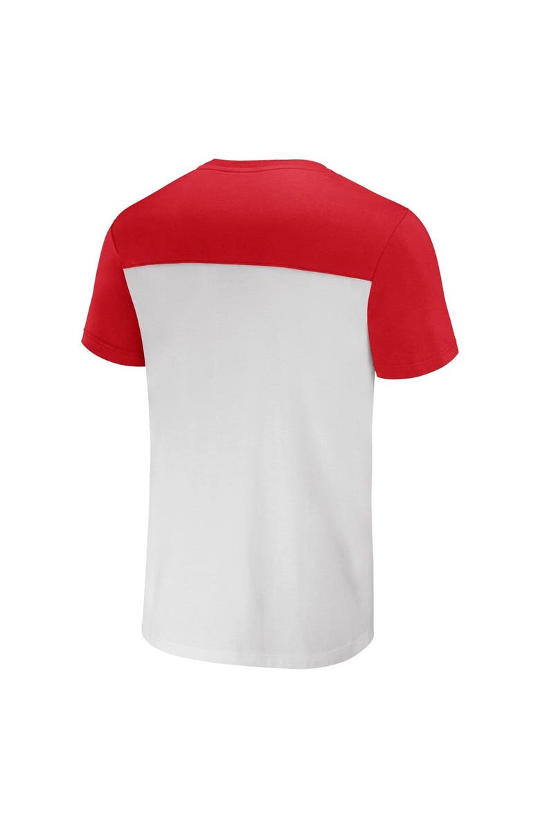 NFL X DARIUS RUCKER Men's NFL x Darius Rucker Collection by Fanatics Cream Kansas City Chiefs Colorblocked T-Shirt, Alternate, color, Cream