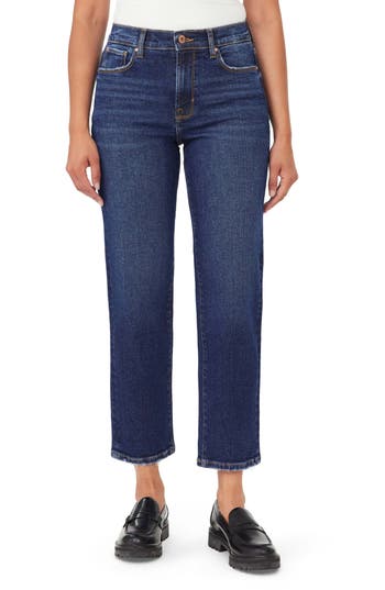 Kensie Straight Leg Jeans In Blue