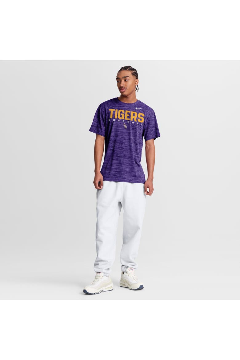 Men's Nike Purple LSU Tigers Dugout Velocity Dri-FIT T-Shirt, Alternate, color, Purple