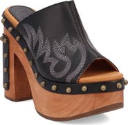 Dingo Free Spirit Platform Slide Sandal