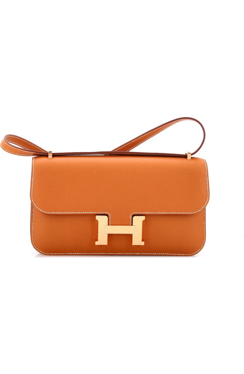 Pre-Owned Hermes Constance Elan NM Bag Epsom 25, Main, color, Gold