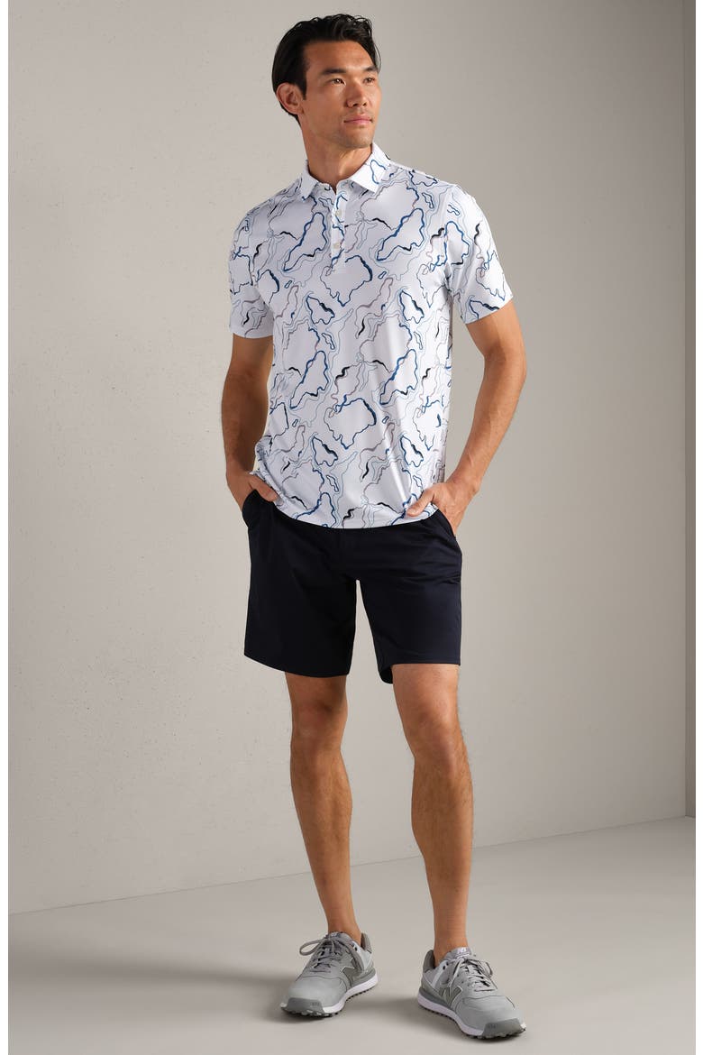 Drive Time Performance Polo, Alternate, color, WHITE CAMO