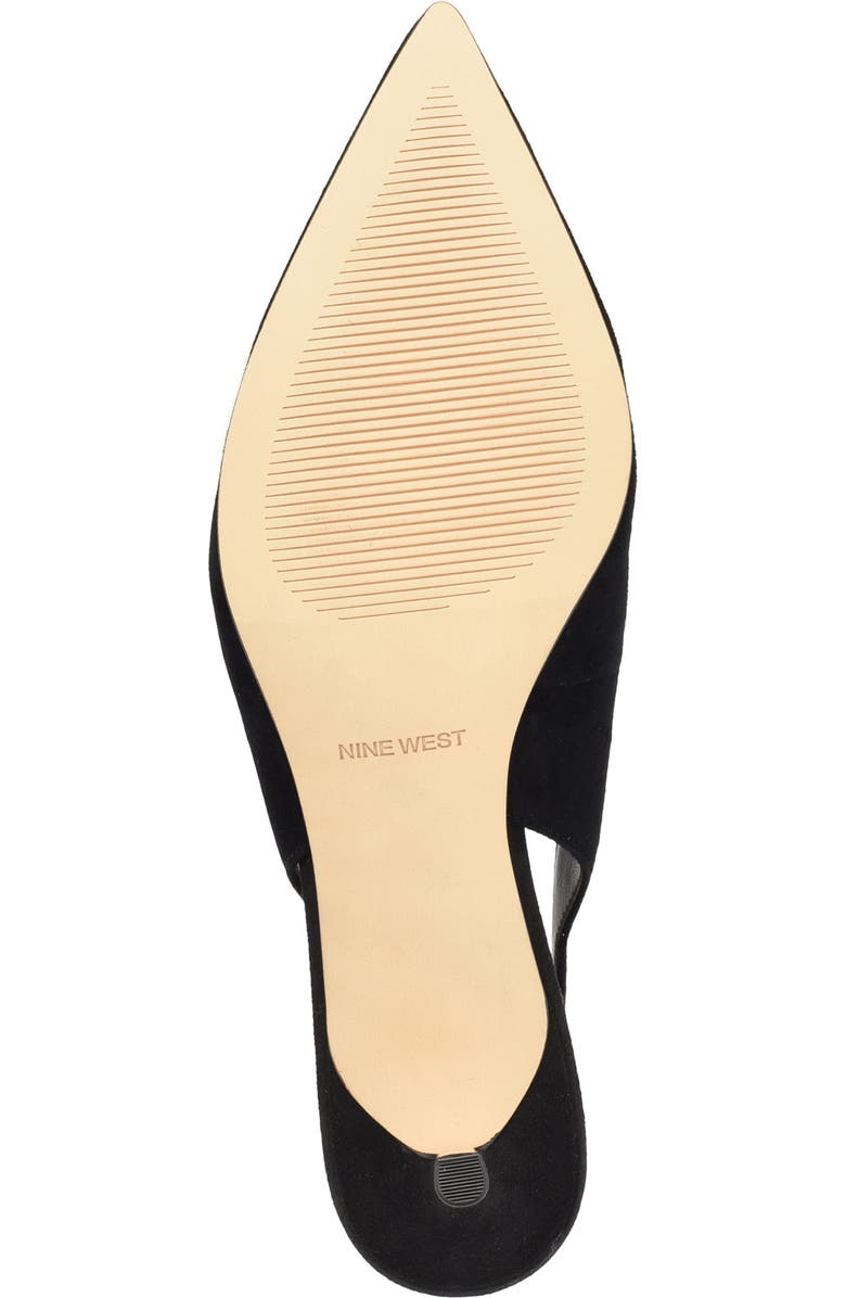 Nine West Nataly Slingback Pointed Toe Pump, Alternate, color,