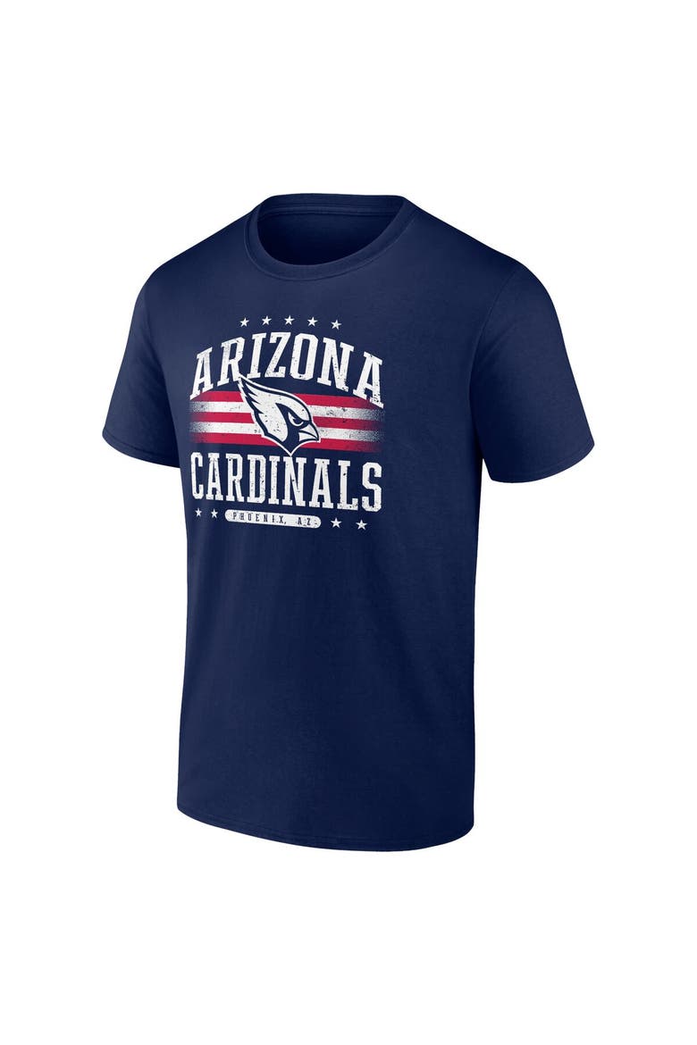 Men's Fanatics Branded  Navy Arizona Cardinals Americana T-Shirt, Alternate, color, Navy