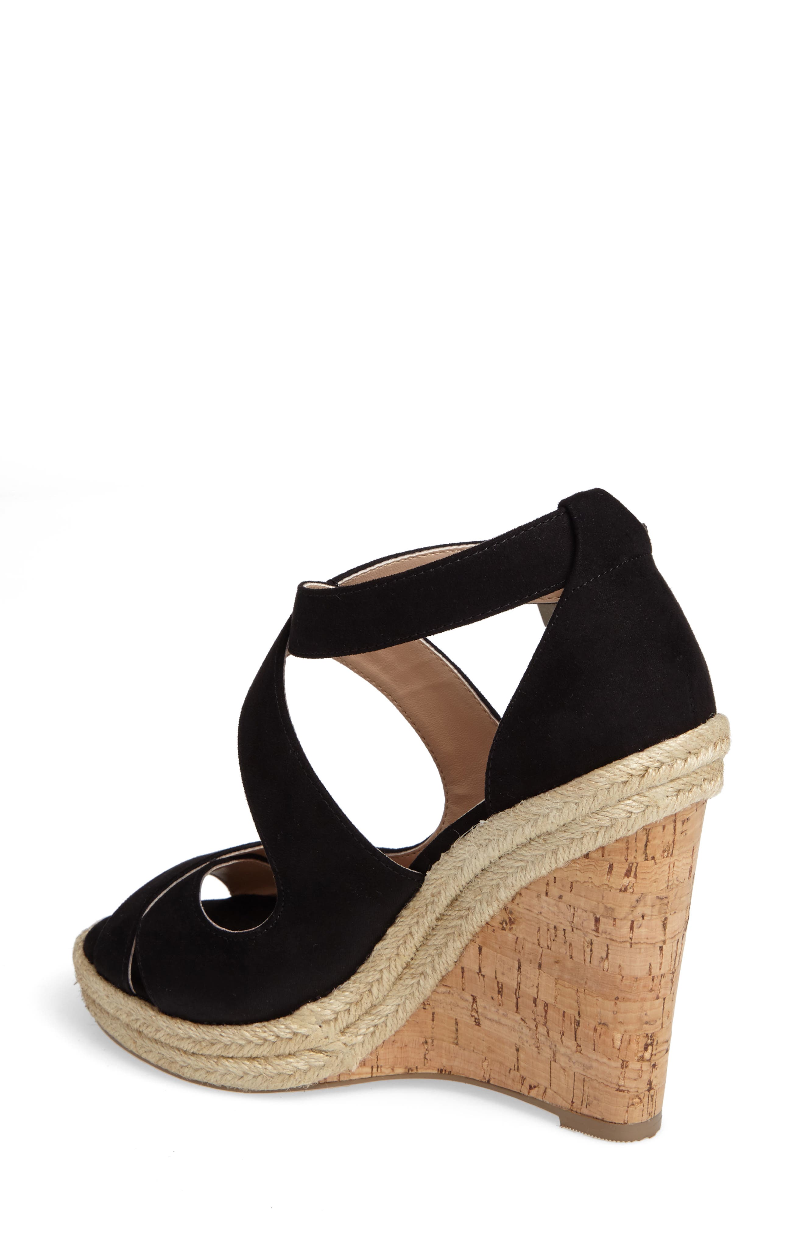 Charles by Charles David Belfast Strappy Wedge Sandal, Alternate, color, 