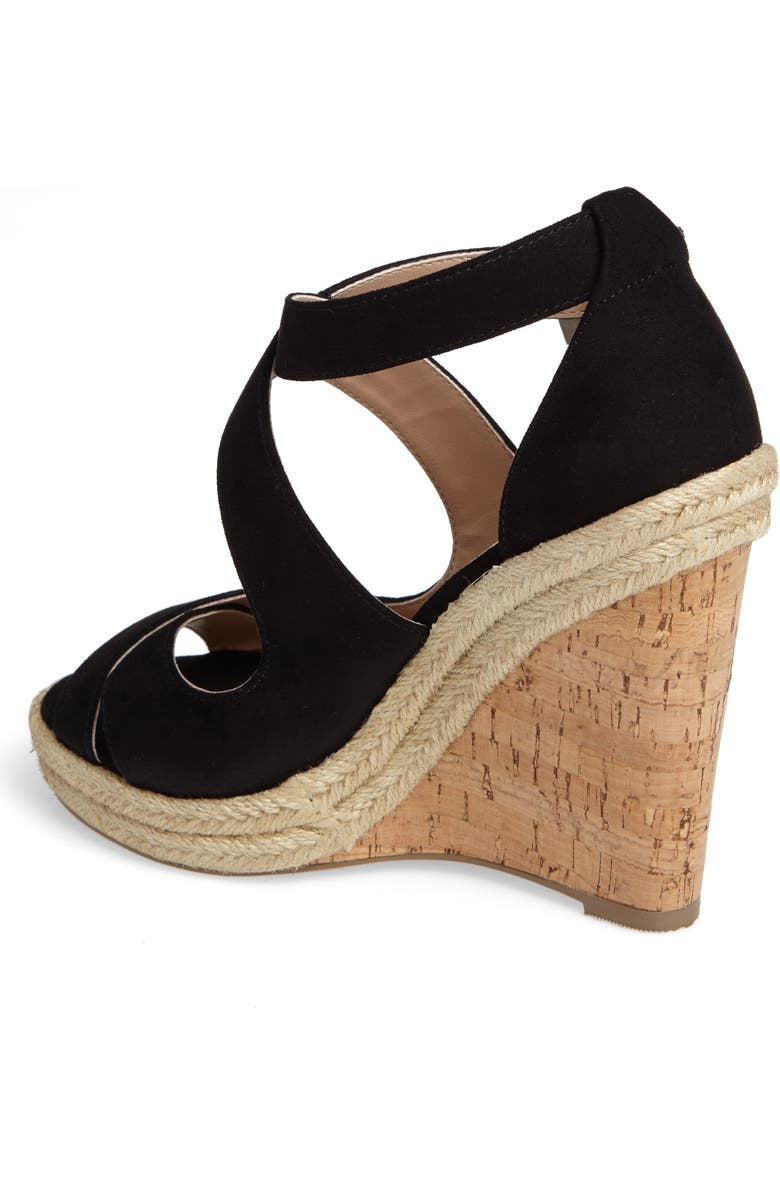 Charles by Charles David Belfast Strappy Wedge Sandal, Alternate, color,