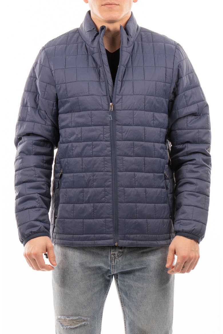 Element Puffer Jacket, Main, color, NAVY