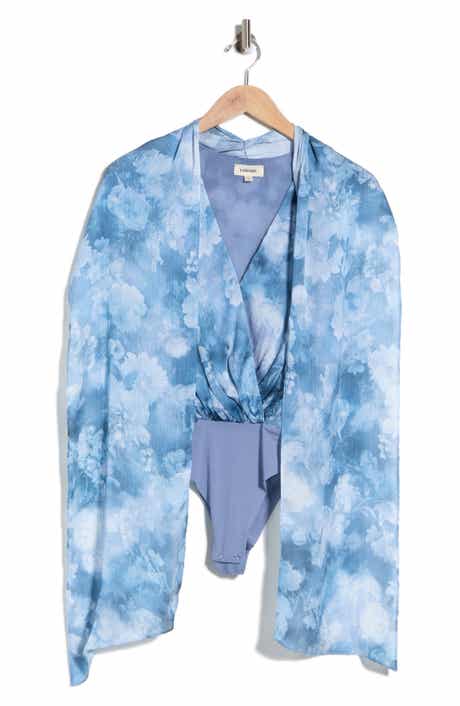 Ichirou Floral Tie Neck Bodysuit