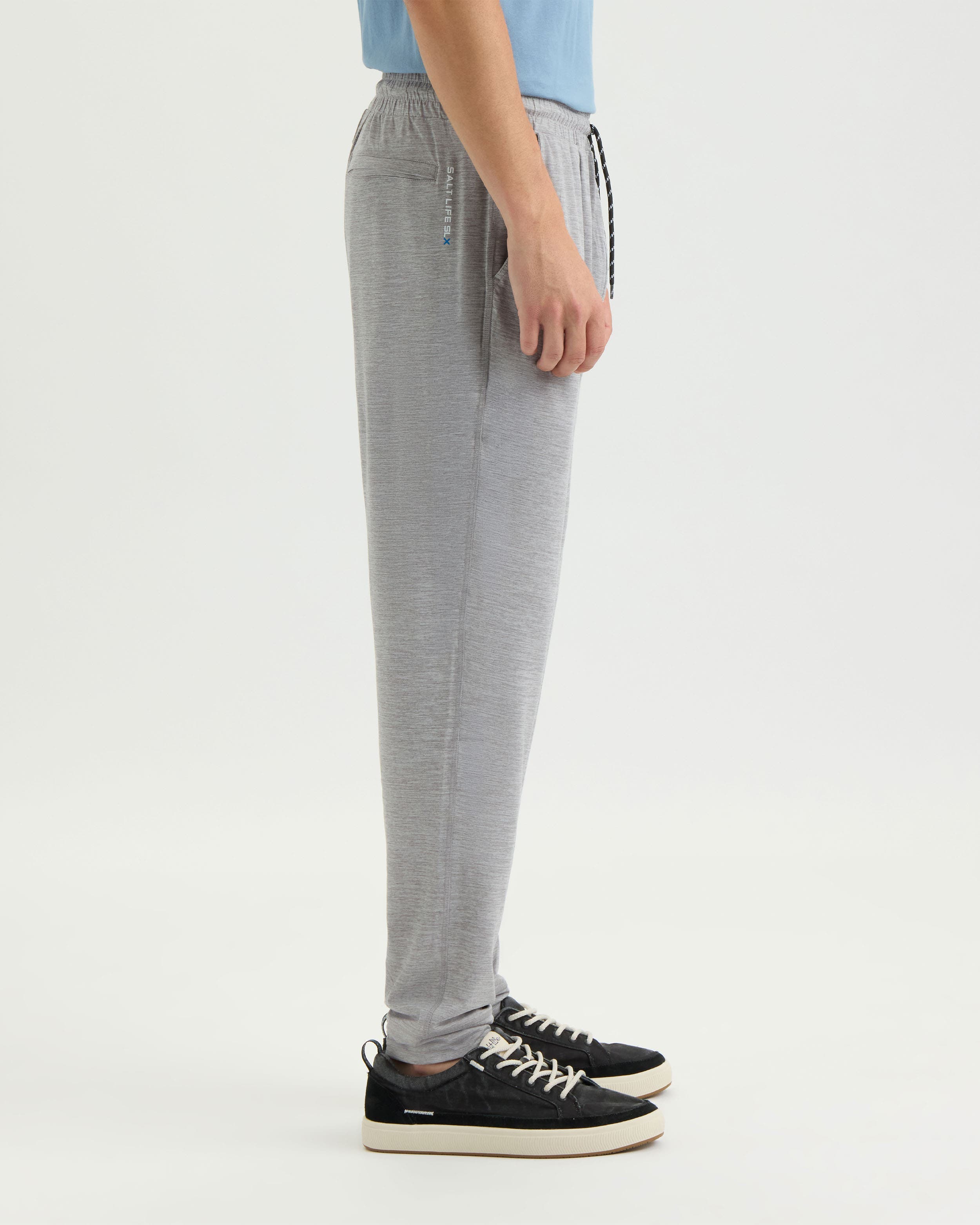 Salt Life Jogger Performance Heather Brushed Knit (Men) | Nordstrom