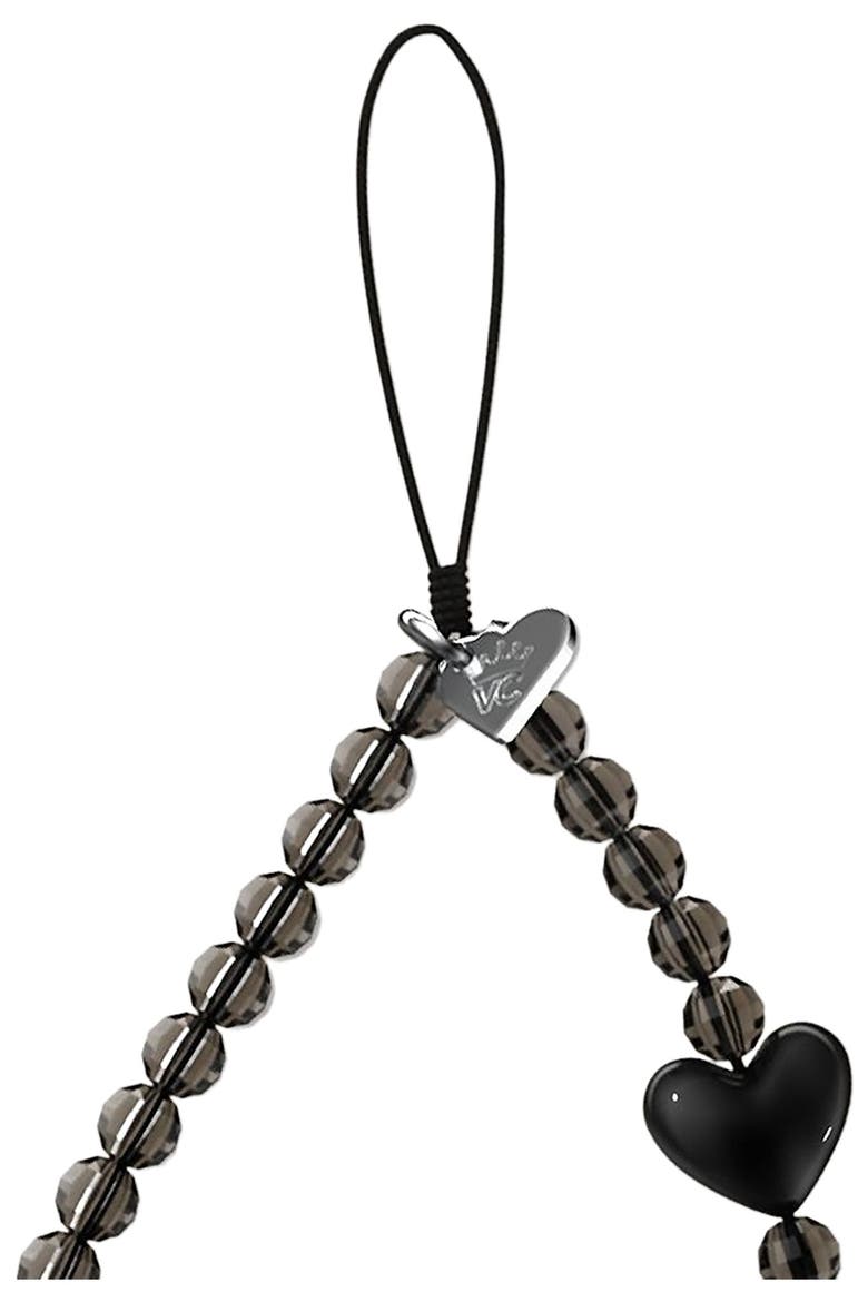 Phone Charm Wristlet, Main, color, Black