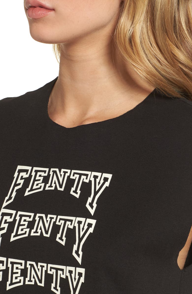 PUMA FENTY PUMA by Rihanna Crop Tank, Alternate, color, 