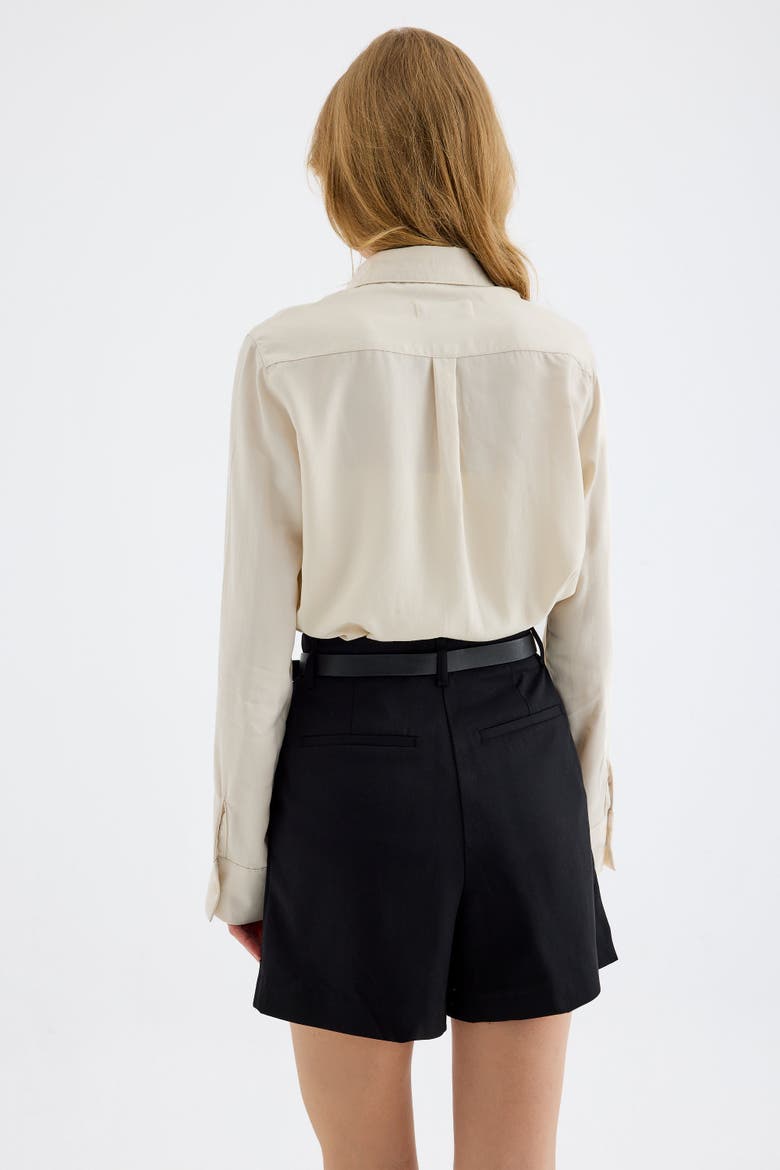Lace Shirt, Alternate, color, Black