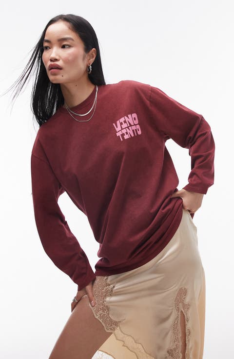 Vinto Tinto Long Sleeve Graphic T-Shirt