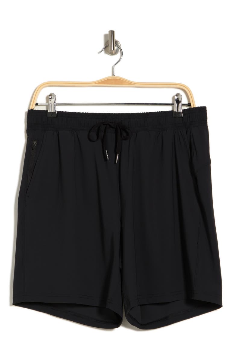 Warp Sonic 7" Active Shorts, Alternate, color, BLACK