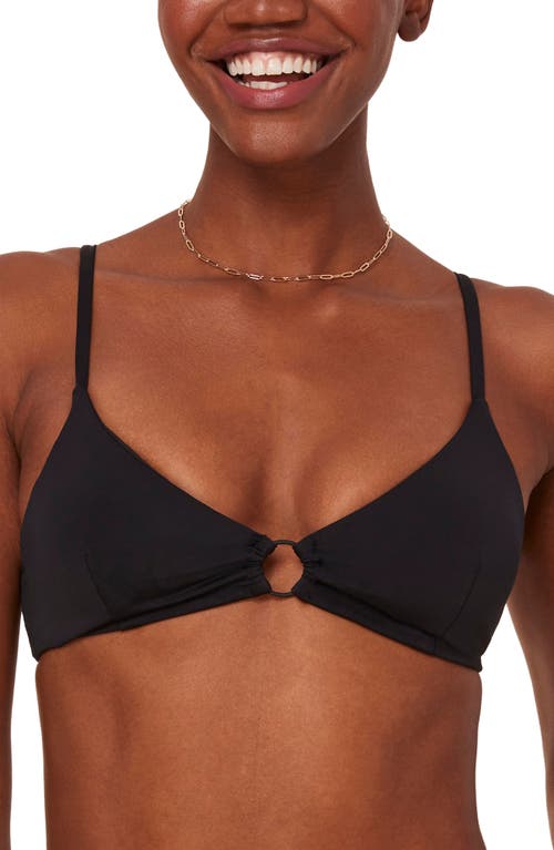 Andie Bonita Bikini Top in Black