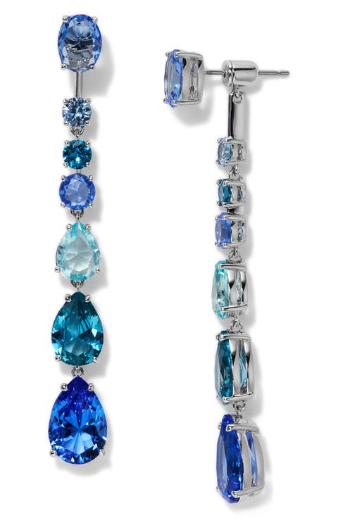 Sunshowere Crystal Front/Back Earrings