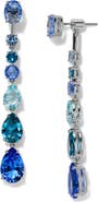 Nadri Sunshowere Crystal Front/Back Earrings