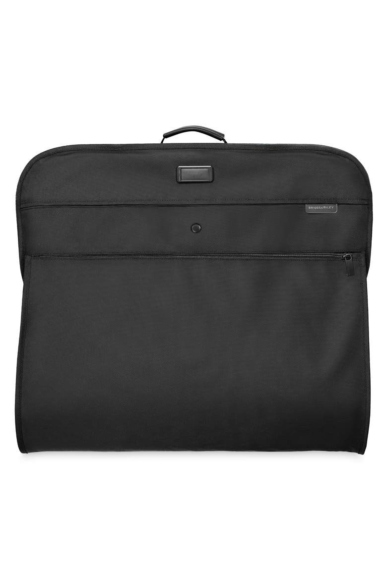 Baseline Classic Garment Bag, Alternate, color, BLACK