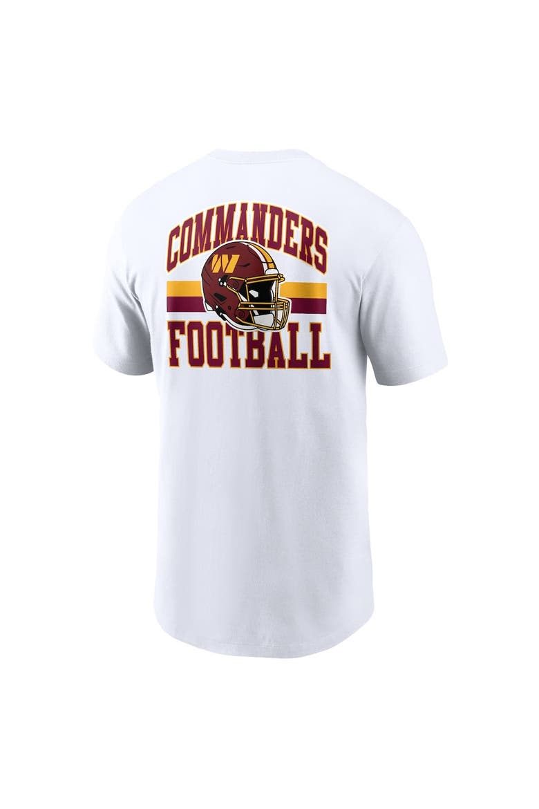 Men's Nike White Washington Commanders Essential T-Shirt, Alternate, color, White