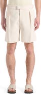 Manière De Voir Marin Twill Pleated Shorts