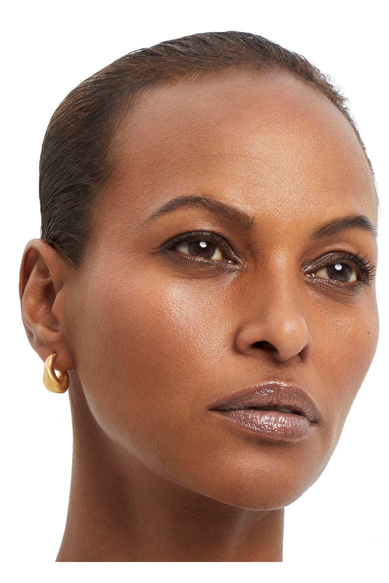 Lagos Huggie Hoop Earrings, Alternate, color, GOLD