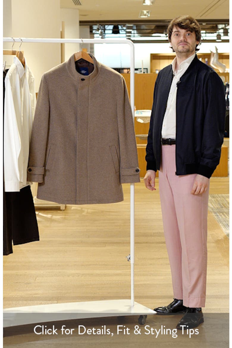 Canfield Wool Blend Car Coat video