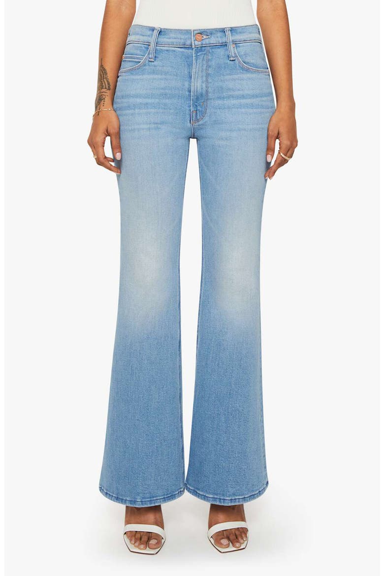 Lil' Doozy High Waist Flare Jeans, Main, color, ROOM SERVICE