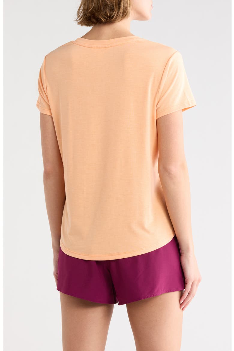 Monica Graphic T-Shirt, Alternate, color, MELON ICE DAISIES