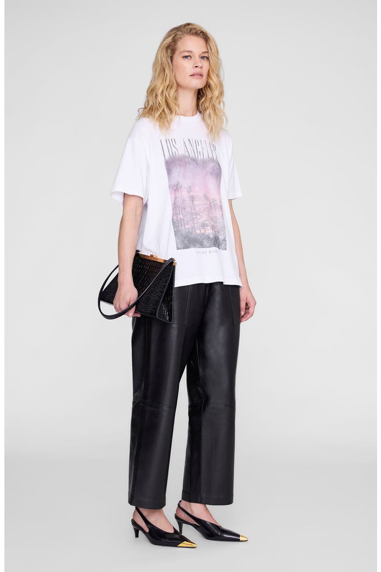 Cade Los Angeles Tee, Main, color, White