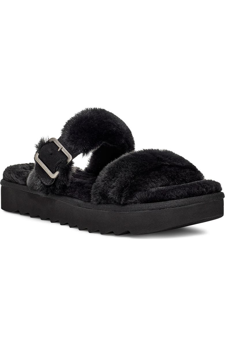 Koolaburra by UGG<sup>®</sup> Koolaburra by Ugg Faux Fur Sandal, Main, color,