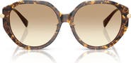 Michael Kors Jinan 56mm Gradient Irregular Sunglasses