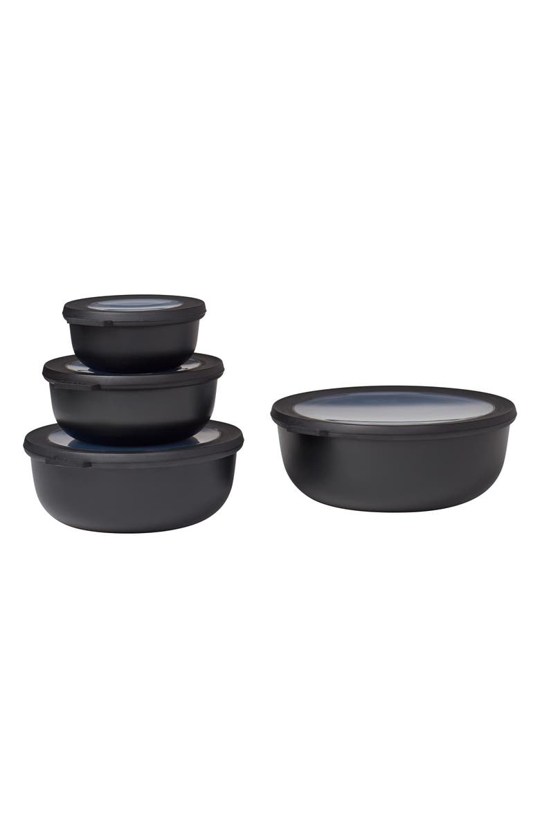 Mepal Cirqula Set of 4 Storage Bowls, Main, color, 