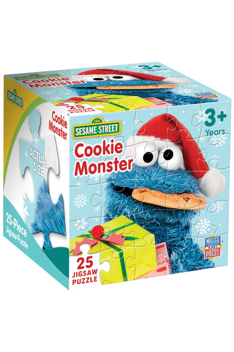 Sesame Street Cookie Monster 25pc Puzzle, Main, color, Multicolor