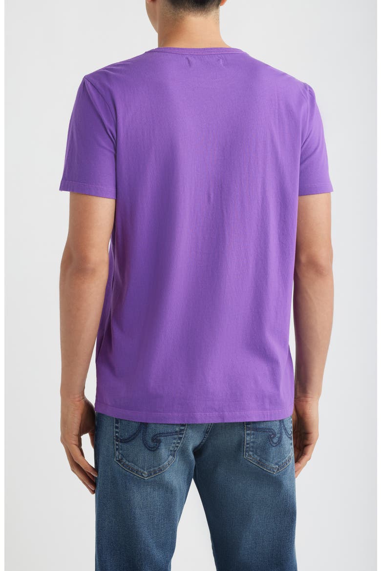 Shop Solid Organic Cotton T-Shirt, Alternate, color, PURPLE MAGIC