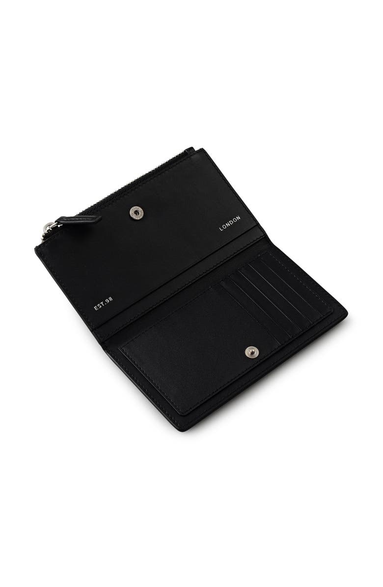 Radley Coin Street - Stud Medium Ziptop Wallet, Alternate, color, Black