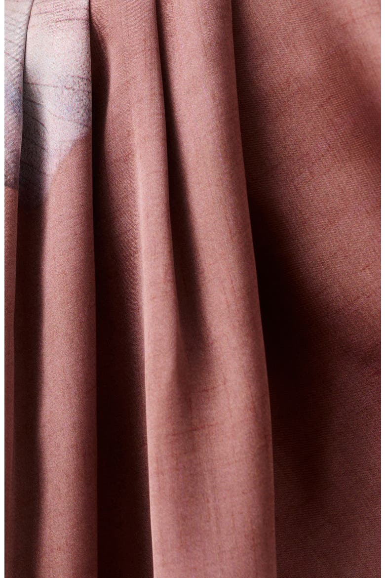 Floral Print Drape Sleeveless Top, Alternate, color, PASTEL PINK