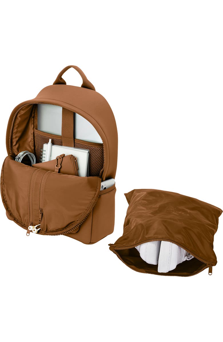 Dagne Dover Dakota Medium Neoprene Backpack, Alternate, color, Clove