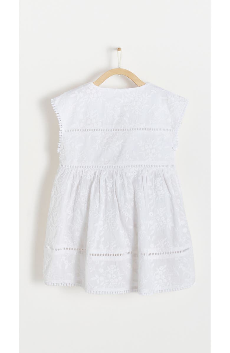 Babycottons Premium Cotton Celebration Dress for Toddler, Alternate, color, White