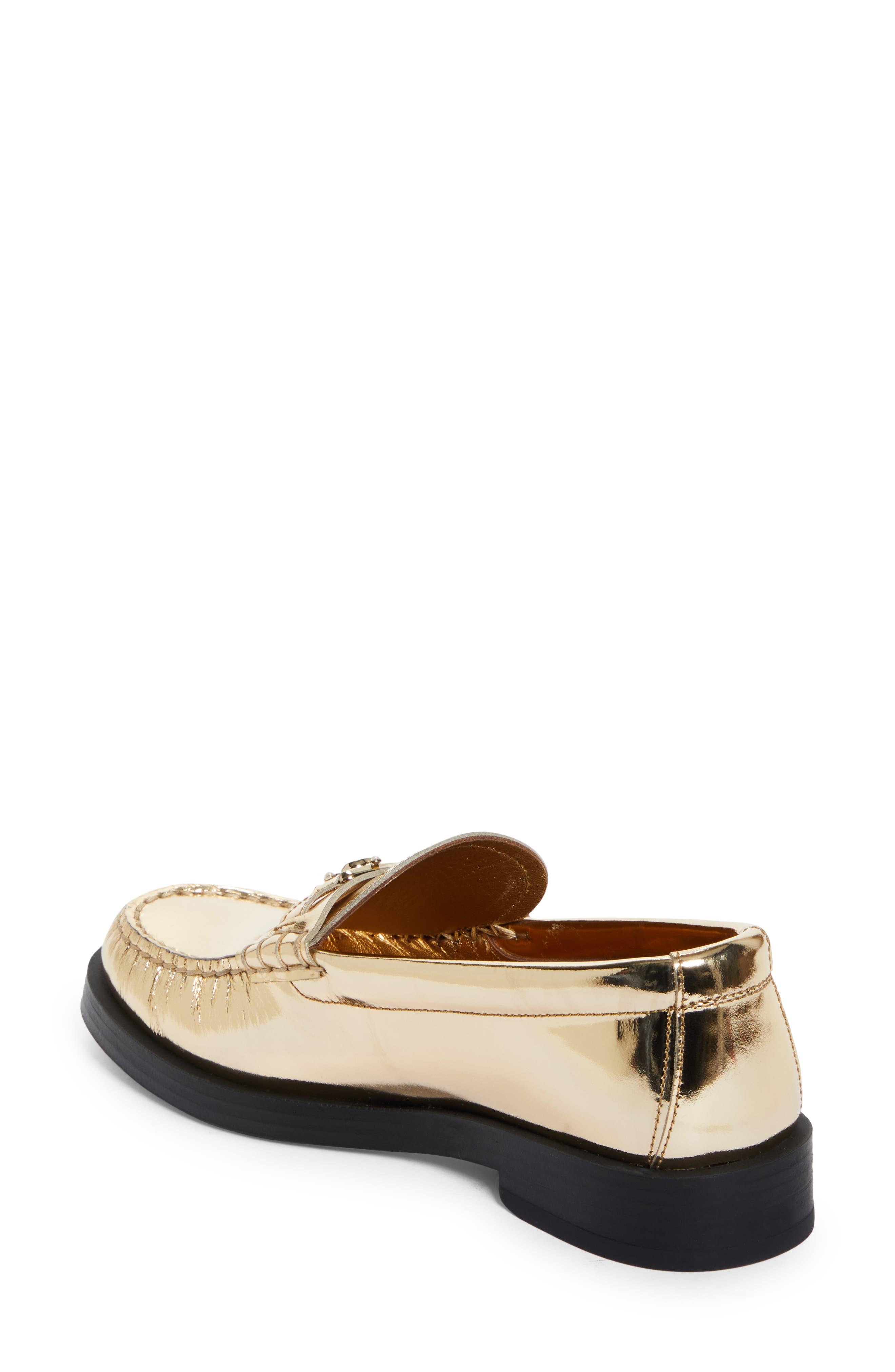 Jimmy Choo Addie Metallic Loafer, Alternate, color, 