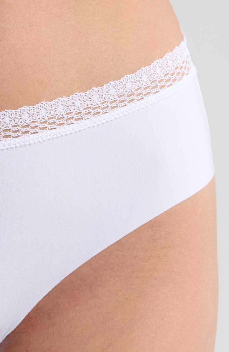 Chantelle Lingerie Cozy Chic Bikini, Alternate, color, White