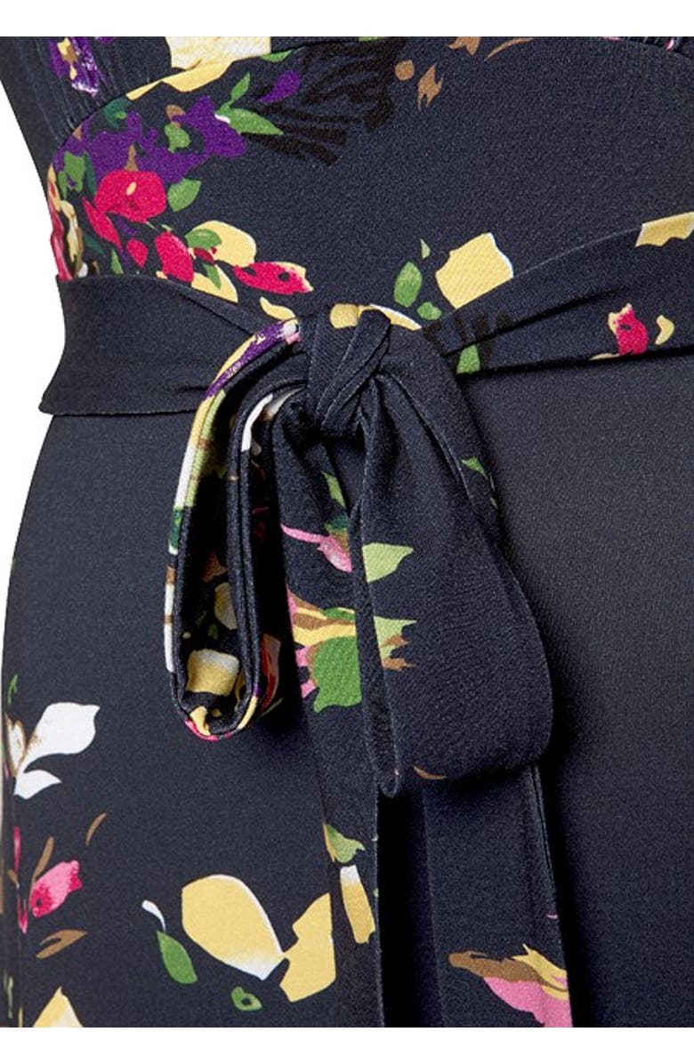 LASCANA Women's Handkerchief Hem Dress, Alternate, color, Navy Printed