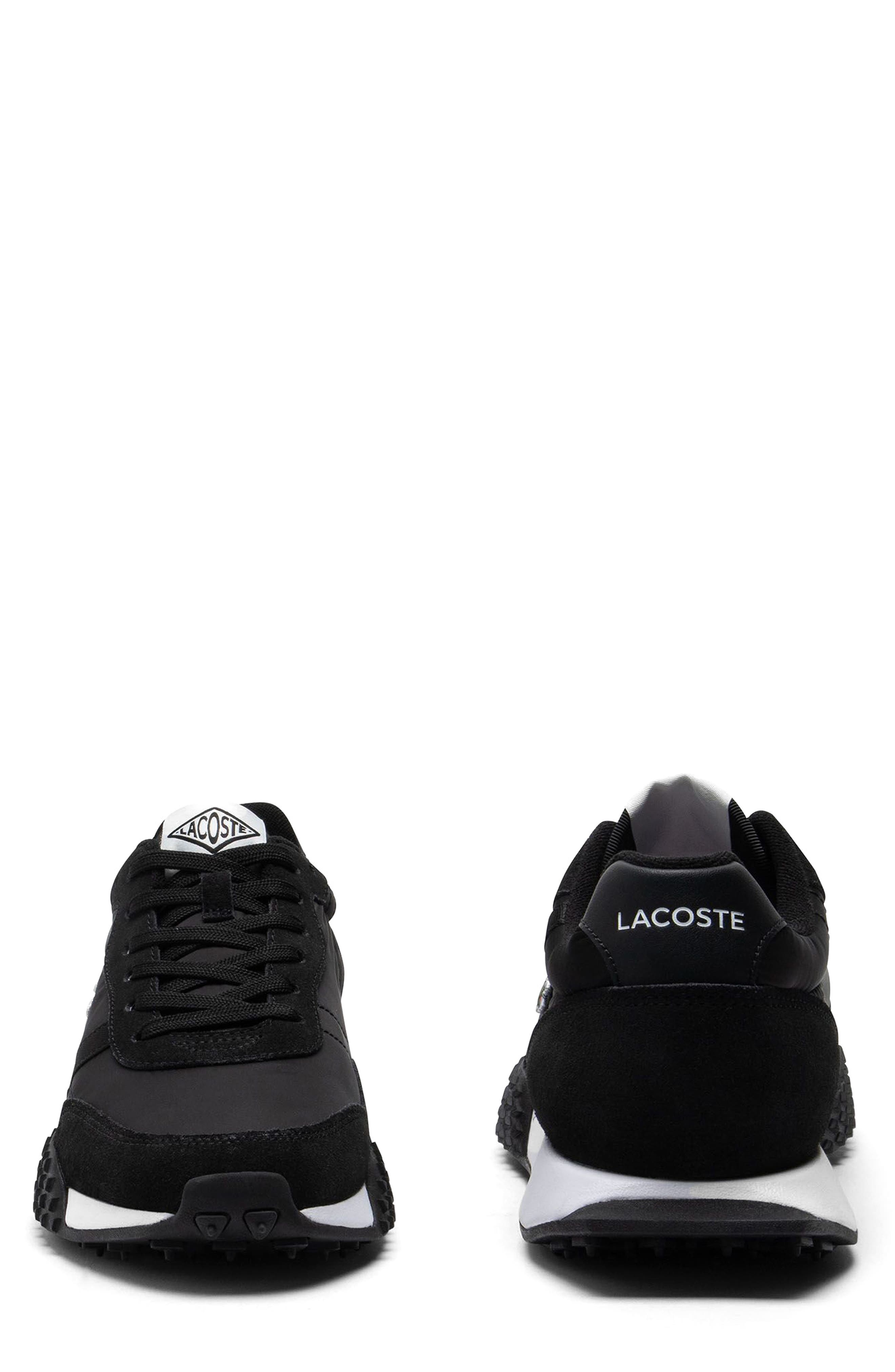 Lacoste L-Spin Evo 125 Sneaker, Alternate, color, Black/ Black