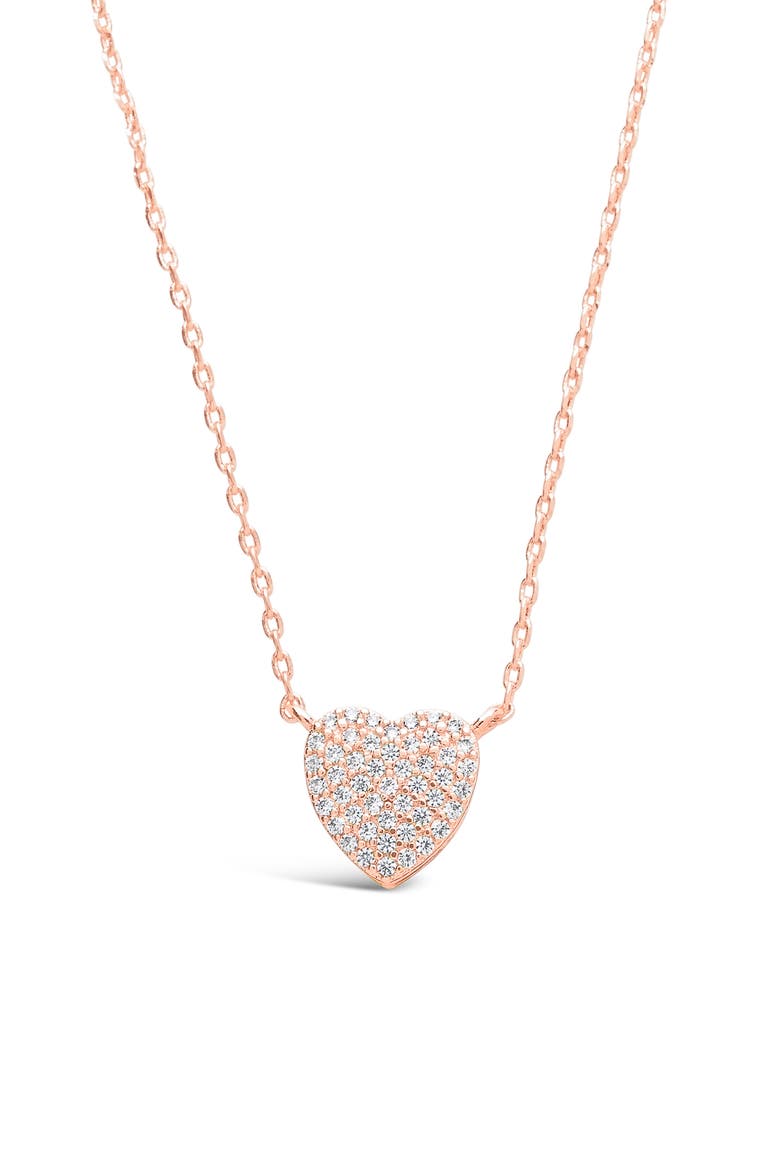 Heart Pendant Necklace, Alternate, color, ROSE GOLD